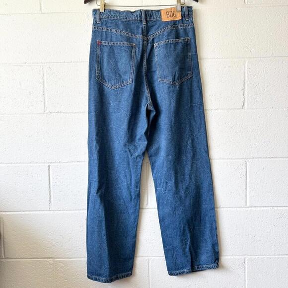 BDG Urban Outfitters Medium Wash Straight Leg Denim Jeans Women's 28 Waist - Picture 2 of 4